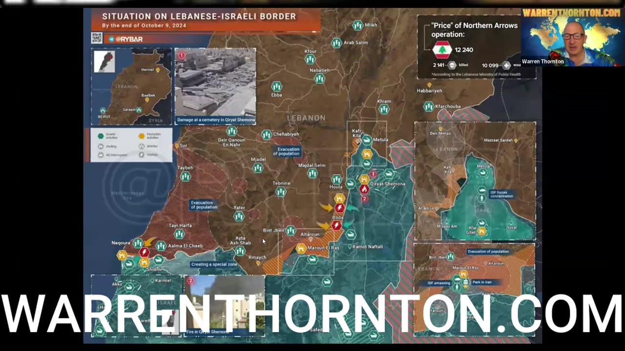 US LEAKED DOCUMENT PINPOINTED LEBANON INVASION POINT