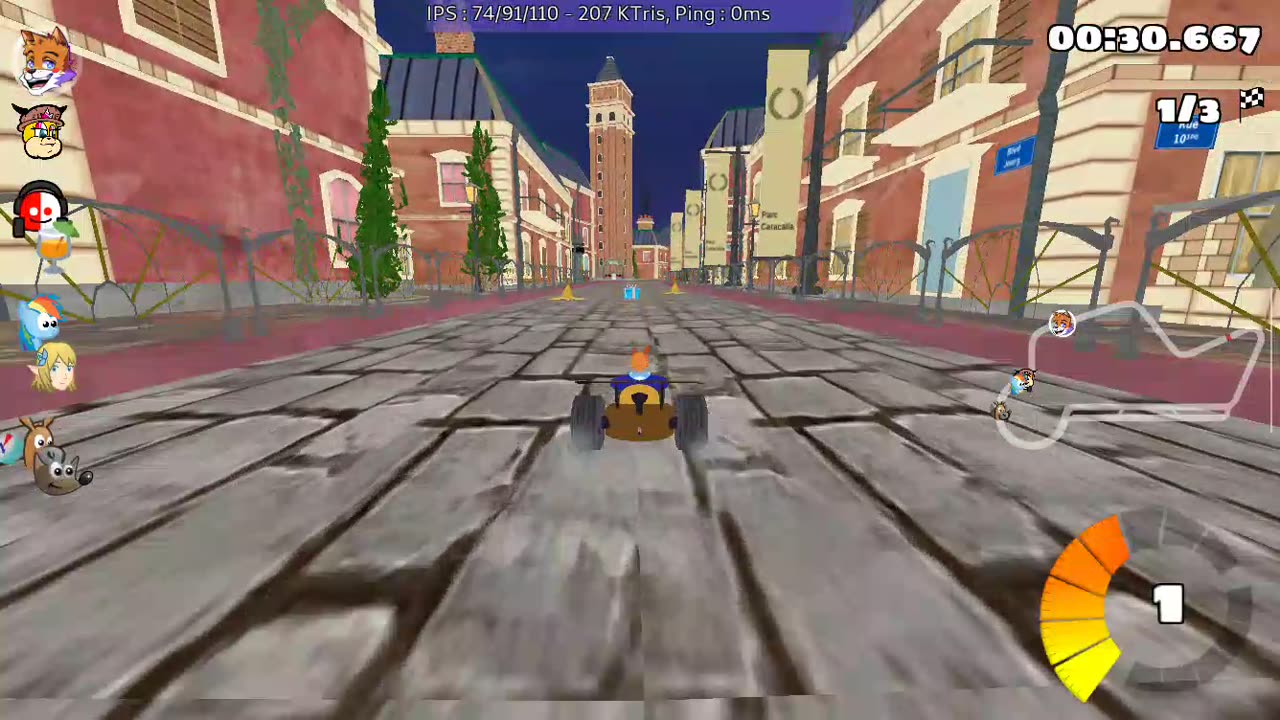 SuperTuxKart But Is A Fox On A Violon Kart (Violonist Fox)