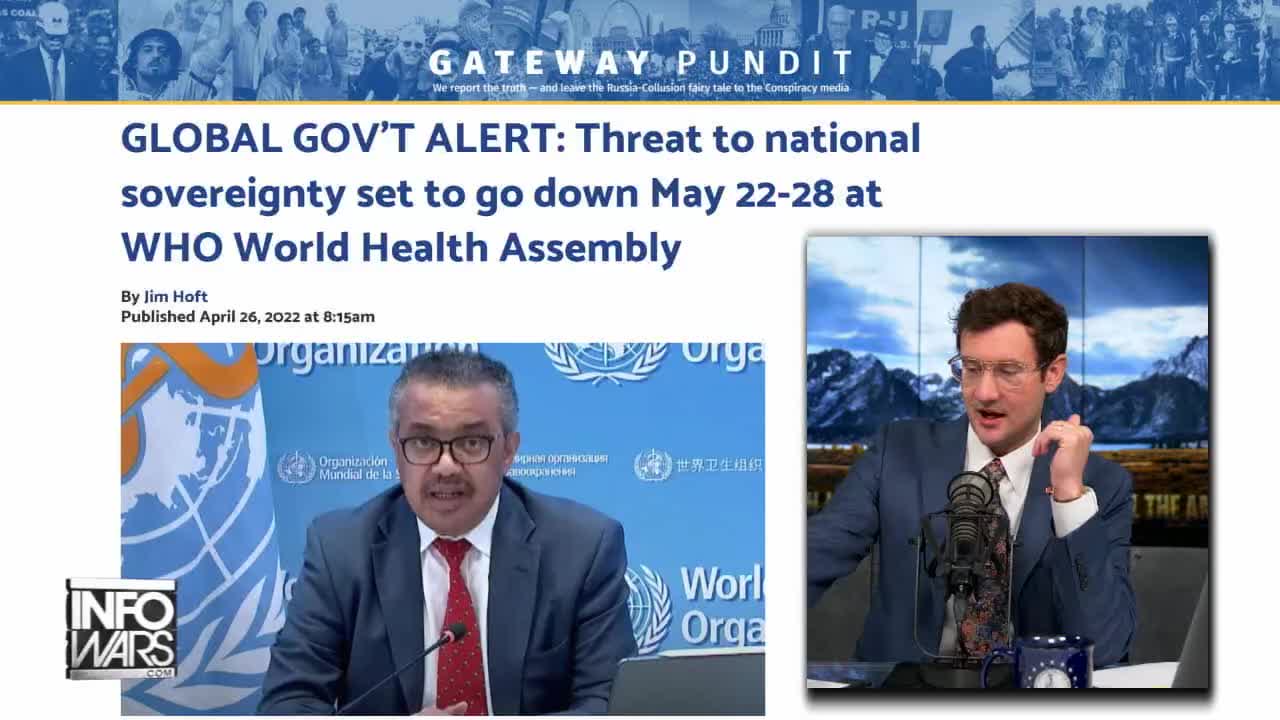 RED ALERT: National Sovereignty To Be Destroyed Under WHO Global Pandemic Treaty