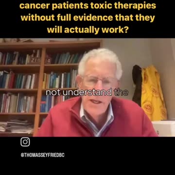 "You Don't Make Someone Healthy By Poisoning & Irradiating Them!"