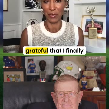 Lou Holtz Podcast | Sage Steele's Controversial Stand: A 22 Month Journey to Redemption #shorts