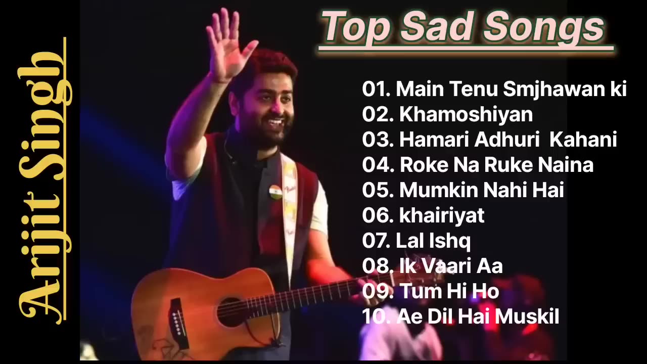 Best Sad Songs of Arijit Singh ❤️Heart Touching Top Sad Songs Latest Bollywood Songs 720P HD