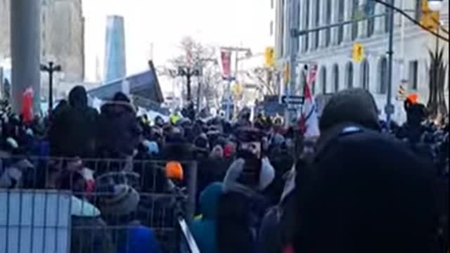 Ottawa Freedom Convoy Feb 19th, 2022 4pm EST