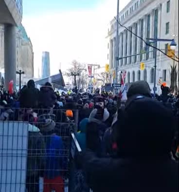 Ottawa Freedom Convoy Feb 19th, 2022 4pm EST