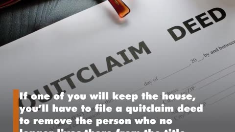 How a Divorce Can Affect the Deed to Your Home and Your Mortgage. LarryBroker.com