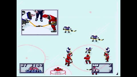 NHL95 (Sega Genesis) New Jersey vs Tampa Bay Part4