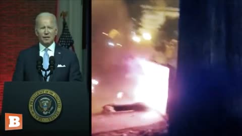 Biden Calls MAGA Republicans "Violent," "Extreme," "Dangerous" While Ignoring Leftist Violence