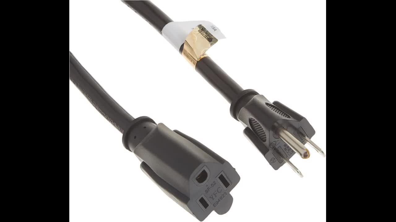 Review: StarTech.com 10ft (3m) Heavy Duty Power Cord, NEMA 5-15P to C13 AC Power Cord, 15A 125V...