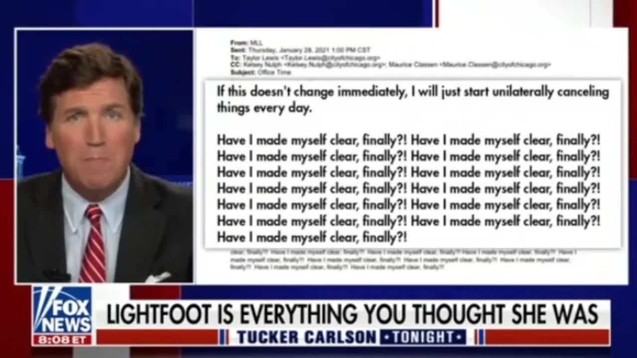 Lori Lightfoot unhinged