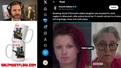 Rosie O'Donnell's Kid Arrested For Leaving Baby in House Full of Meth Pipes