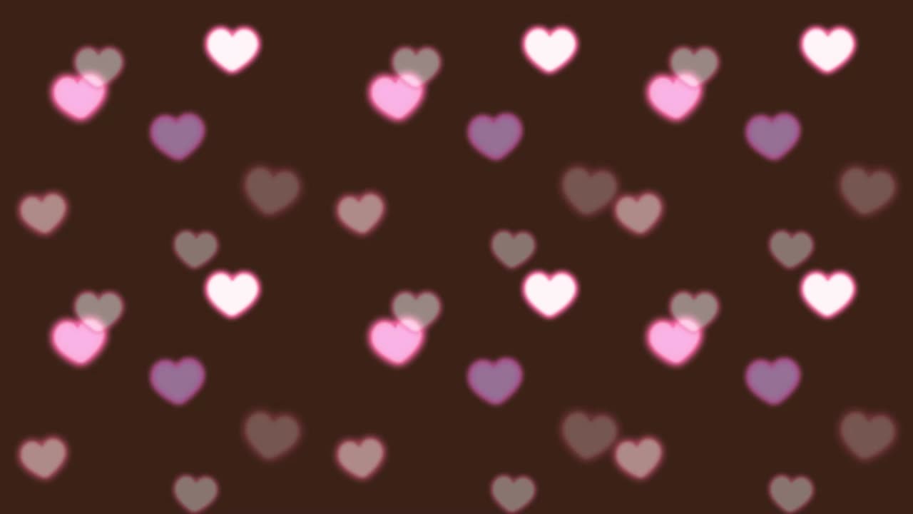 (No Sound) Pink Chocolate Digital Art TV/PC Screensaver Background