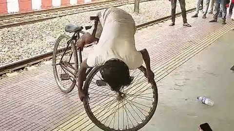 amazing balancing bicycle