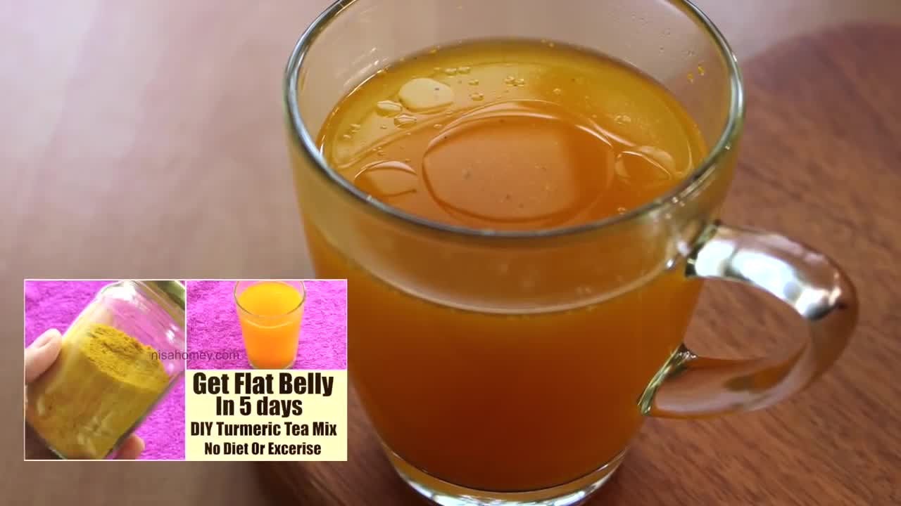 Turmeric Tea For Thyroid Weight Loss - Get Flat Belly In 5 Days - Lose 5 kgs Without Diet/Exercise