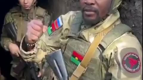 Nepali and African mercenaries in the Russian trenches 🤬