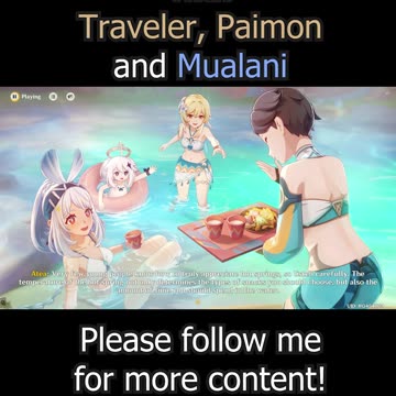 Fanservice with Mualani 2