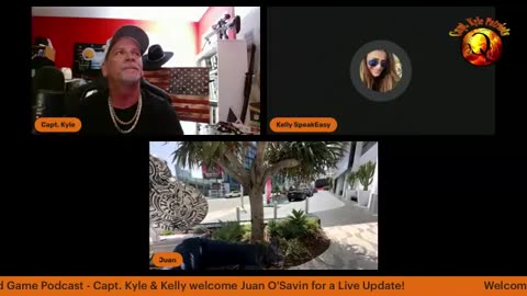 Juan O Savin w/ Capt Kyle, Kelly & CaptKyle Patriots for an Update - 8/23/24