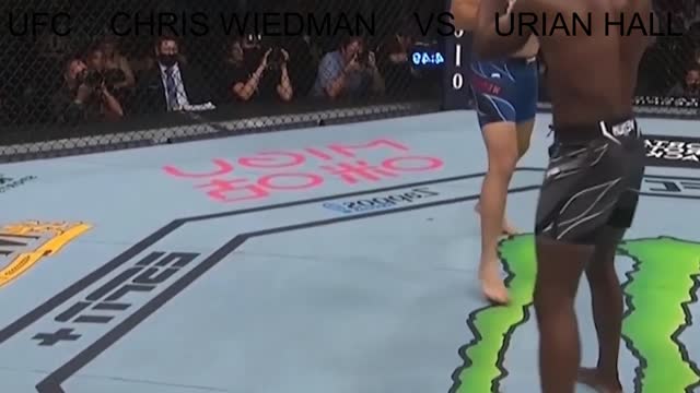 ( NEW UFC )- BROKE LEG -CHRIS WIEDMAN VS URIAN HALL