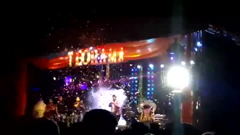 Video: Explosión durante el concierto de Jessi Uribe deja siete heridos