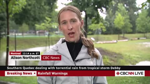 Southern Quebec hit by torrential rain, Montreal flooded in some areas