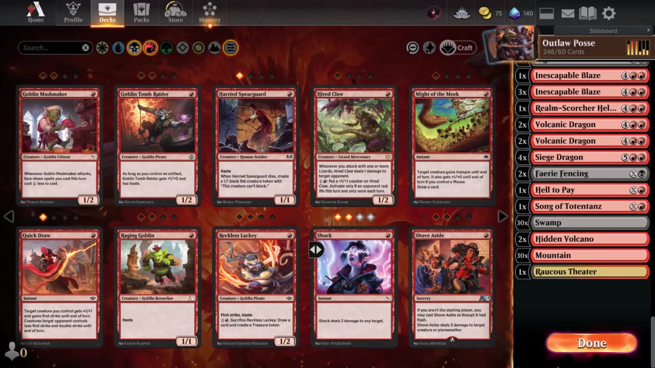 Magic the Gathering Arena: Watch me duel Pro. players in the Ranked format, Match 2 out of 3