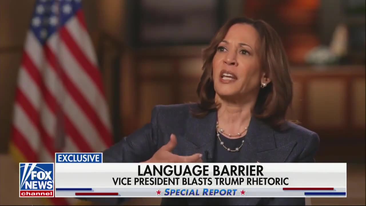 Bret Baier Asks Kamala Harris If She Thinks Half of Voters Support Trump Because They’re ‘Stupid’