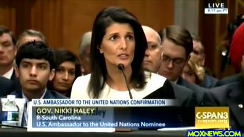 EYEOPENER: Nikki Haley >World Zionist Rulers>Confirmation Hearing To Be U.S. Ambassador To U.N under President Trump.