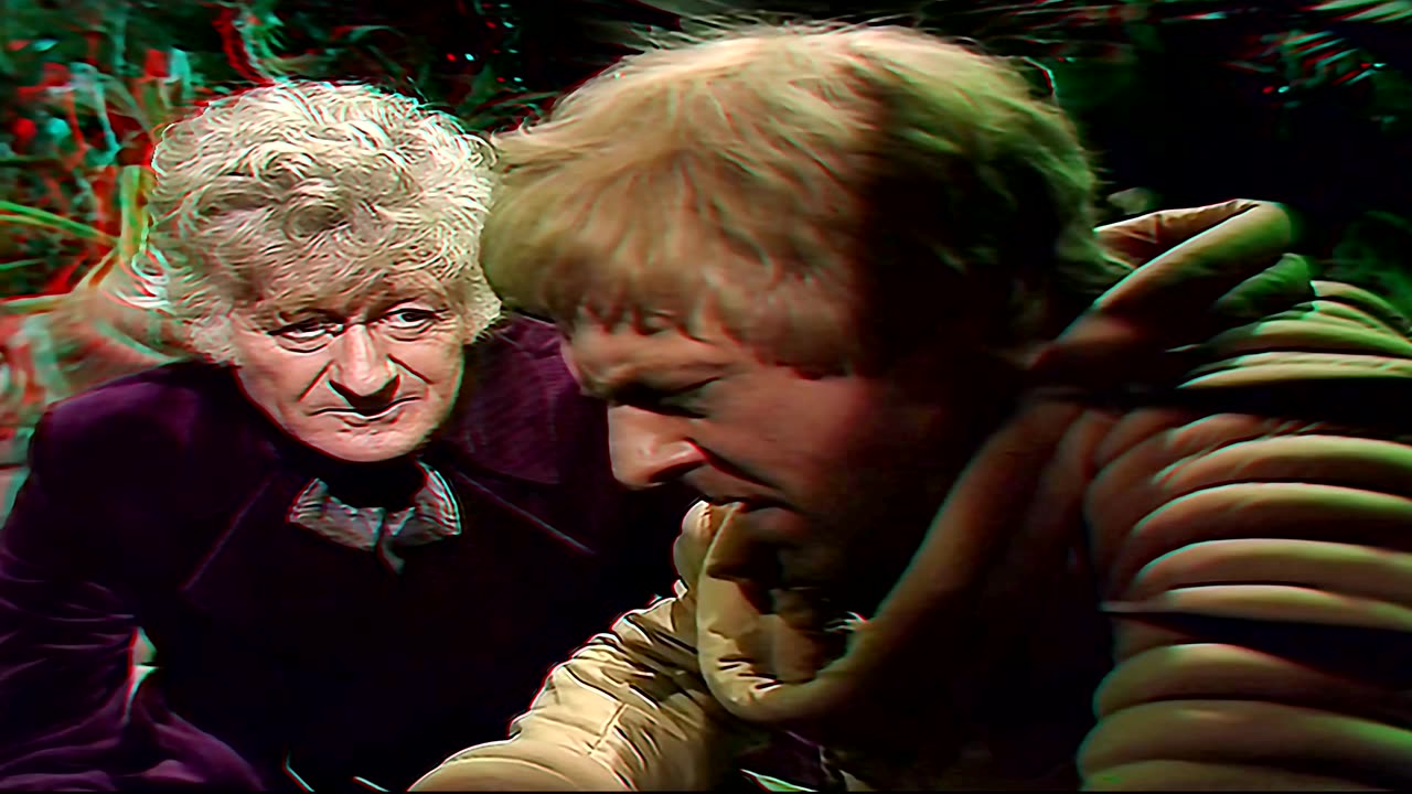 3D Anaglyph COLOR Planet of the Daleks 4K L 4K R SUPER SCALE 80% MORE BACKGROUND DEPTH P28