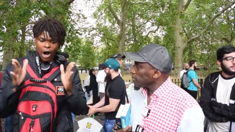 Trinity or Tawhid John vs Lamin at Speakers Corner