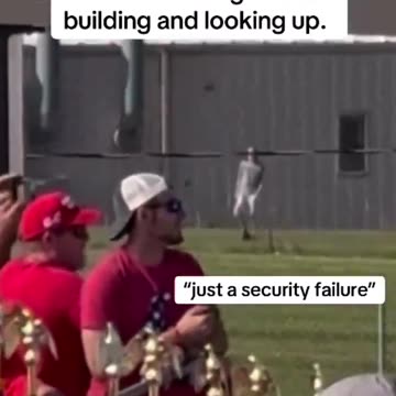 👀 Video Appears To Show Trump Shooter Pacing Near Building Before Attack