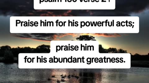 Psalms 150 verse 2