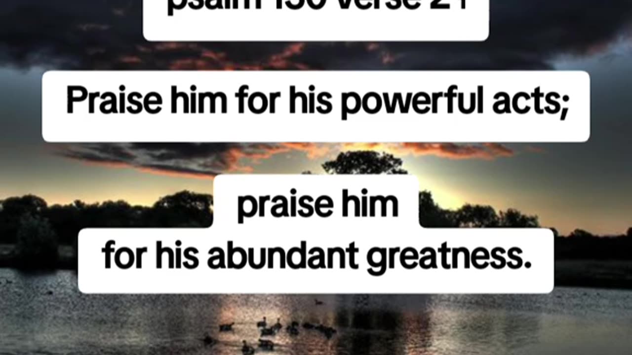 Psalms 150 verse 2