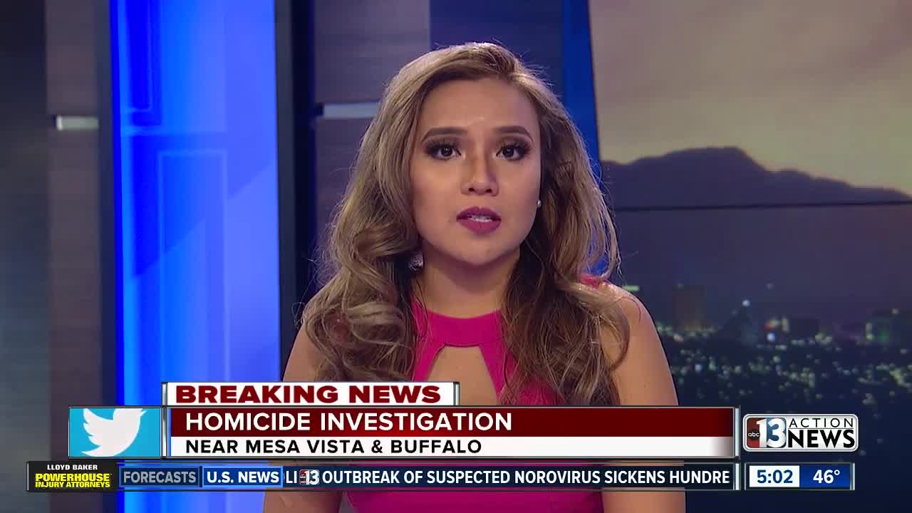 Person killed near Mesa Vista and Buffalo