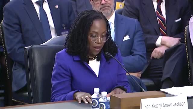 Supreme Court Nominee Ketanji Brown Jackson Delivers Her Opening Statement