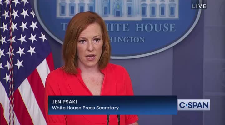 Psaki: Biden Blames Gun Violence For Rise In Crime