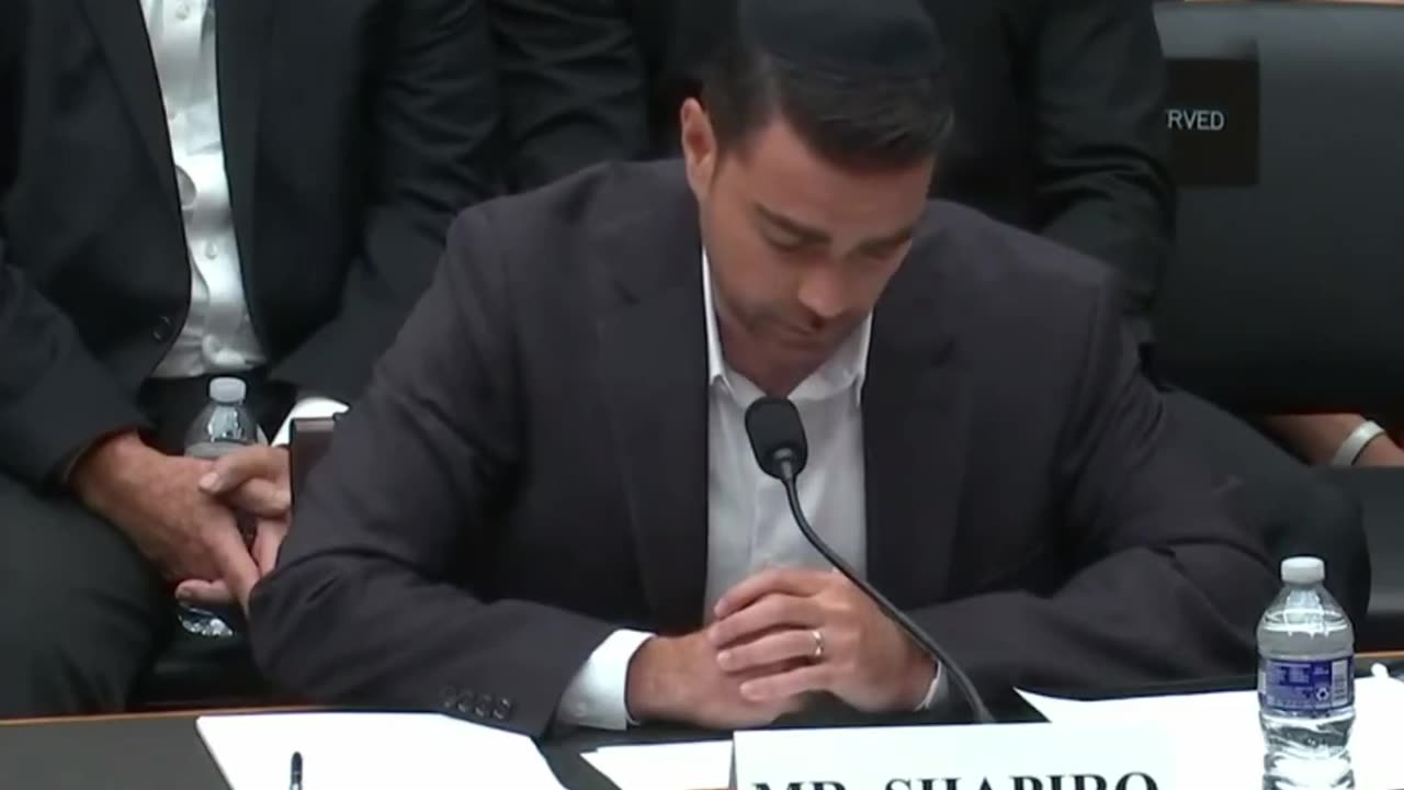 Ben Shapiro Tear into Censorship Cartel in Fiery Congressional Testimony