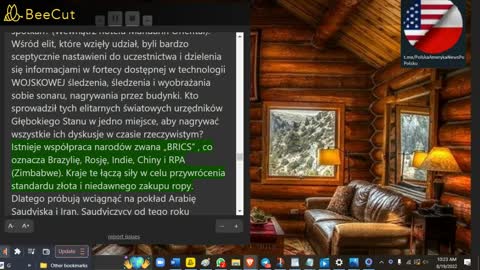 20 SIERPIEN 2022❌ PRZYWROCONA REPUBLIKA❌CODZIENNY RAPORT JUDY BUYINGTON❌AUDIO👉❌37 MIN PO POLSKU❌