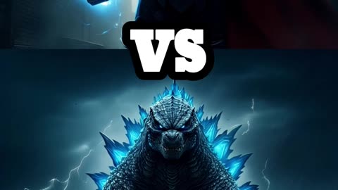 Godzilla Vs Avengers Vs DC (Captain America, Iron Man, Thanos, Hulk, Thor, superman, Deadpool)