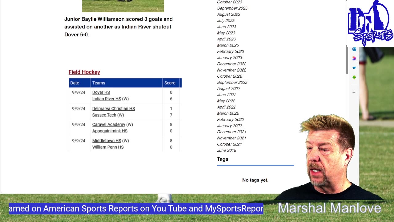American Sports Reports - Delaware Edition - September 10, 2024