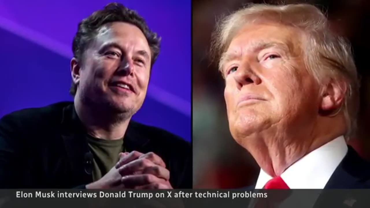 Trump goes on offence with Elon Musk interview