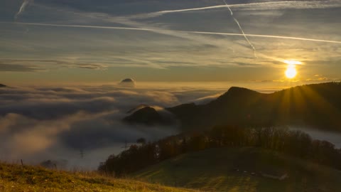 Exquisitely Beautiful Timelapse Sunrise