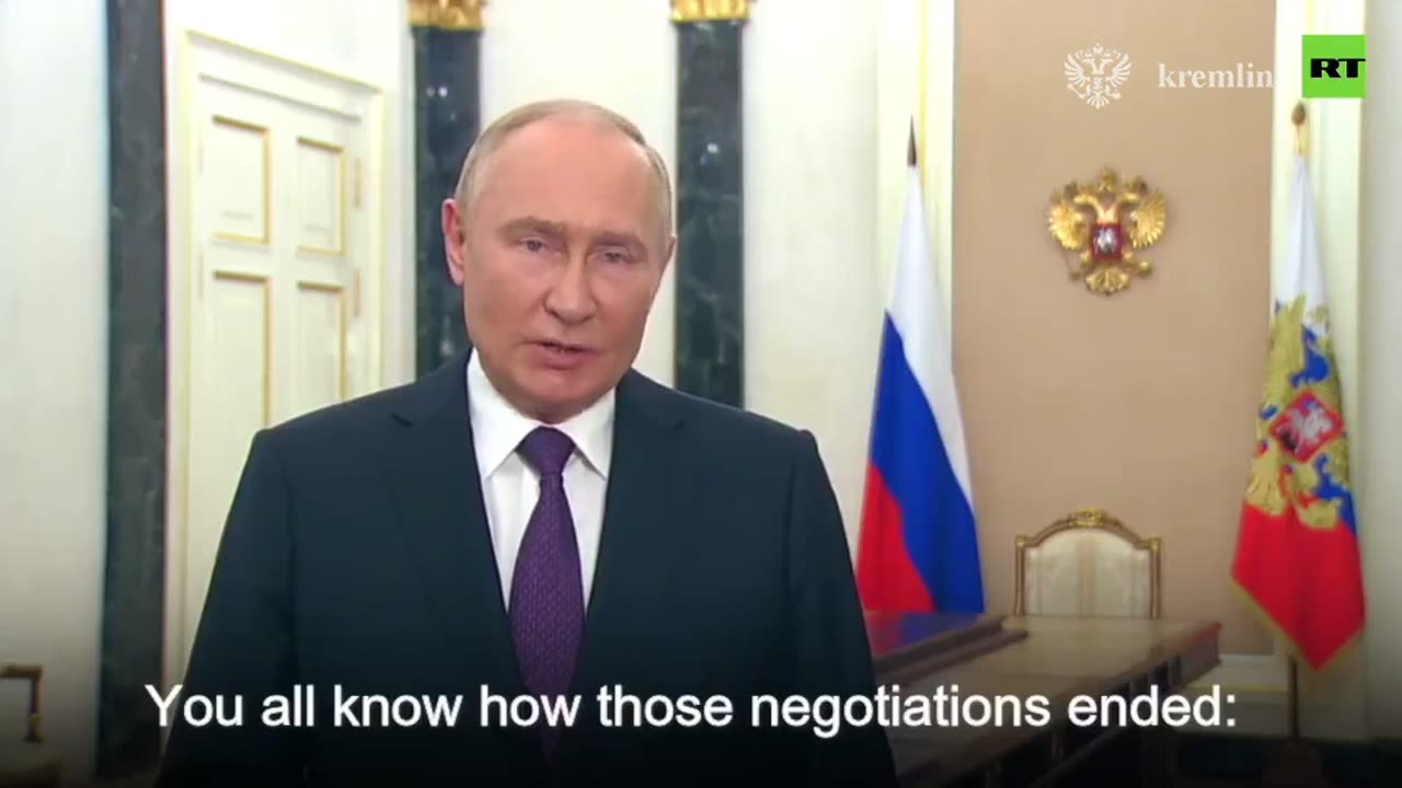 Putin says Western elites turned Ukraine into their colony.