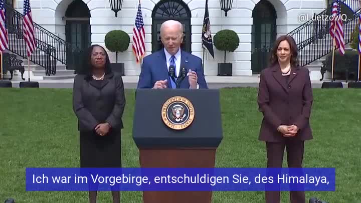 Bidens 17.000 Meilen mit Xi