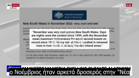 Ο συναγερμός για το κλίμα «τροφοδοτείται ασταμάτητα» από πολιτικούς και μέσα ενημέρωσης