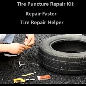 Car Tire Repair Tools Kit