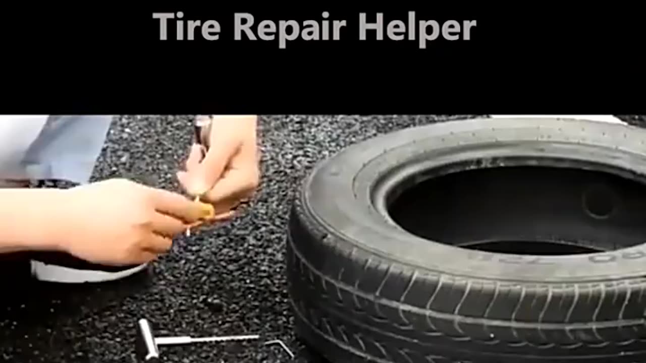 Car Tire Repair Tools Kit