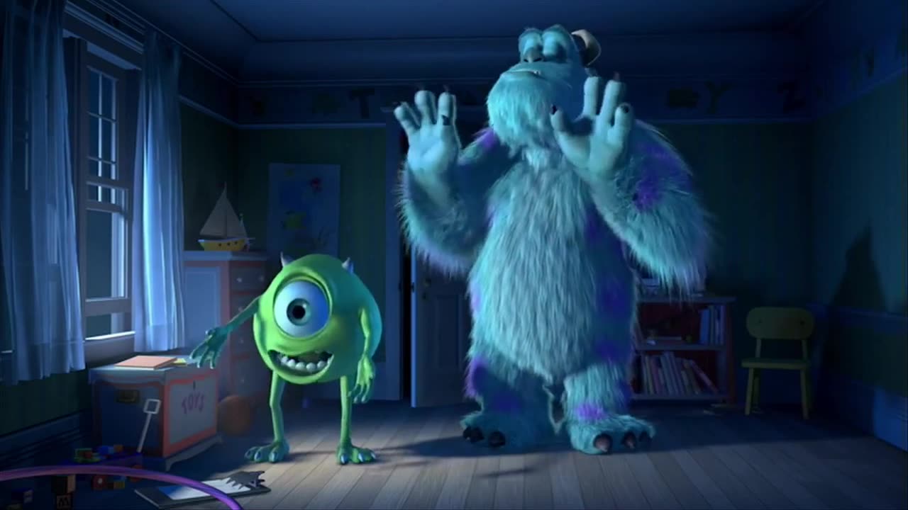 Monster's Inc Movie Trailer