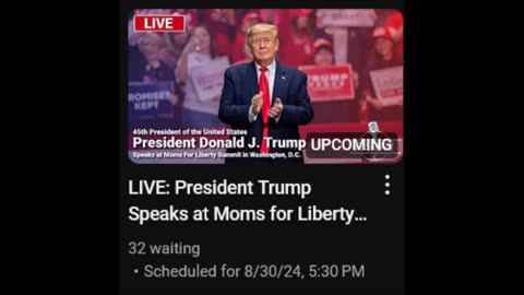 President Trump Speaks at Moms for Liberty National Summit in D.C. 8/30/24