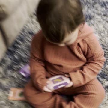 I only showed her how to do it once.