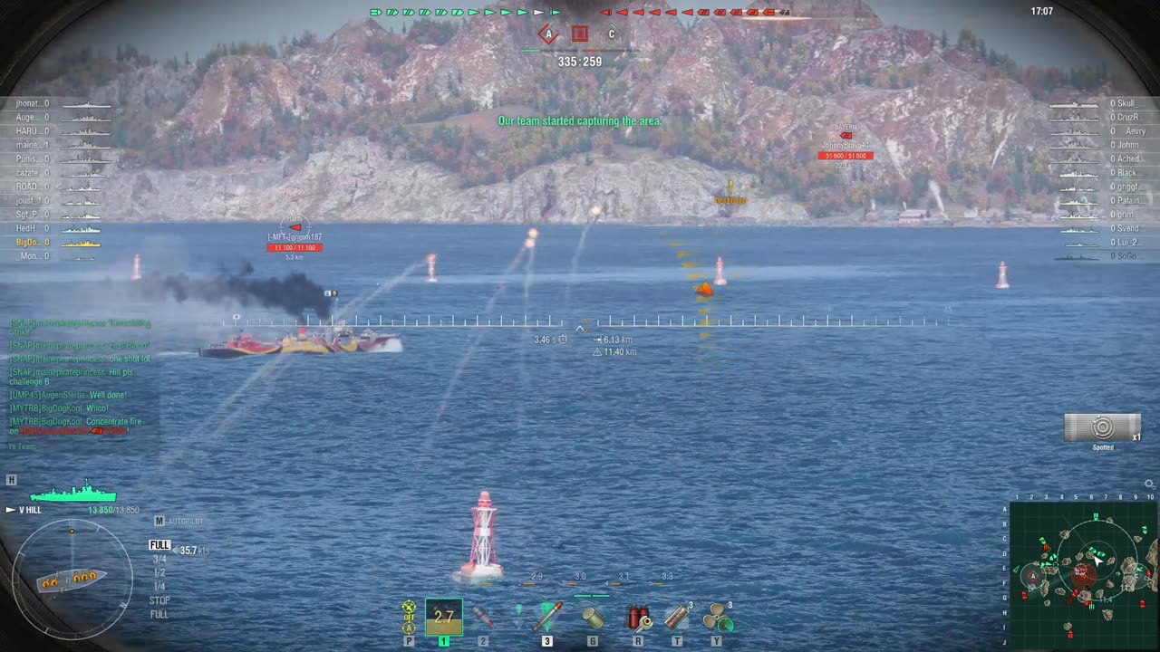 World of Warships USS HILL