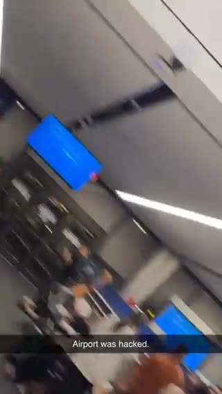 Los Angeles International Airport (LAX) in California affected amid global IT outages